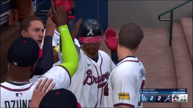 アトランタブレーブスのロサンゼルスドジャース-MLB The Show 24（Dodgers vs Braves）