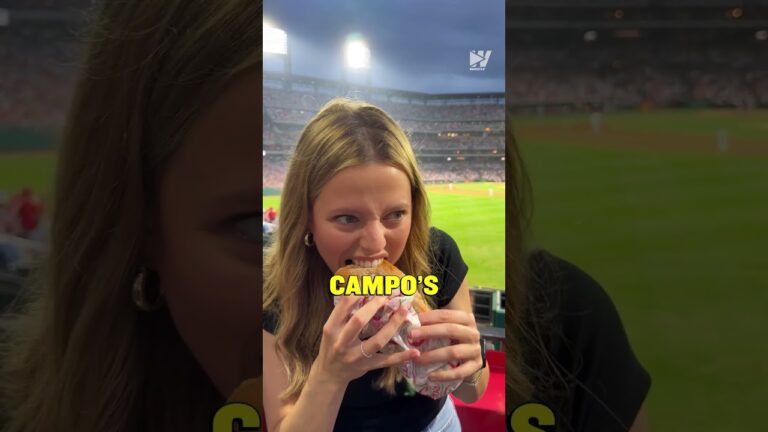 フィリーズはMLBで最高のスタジアム料理を持っていますか？ 🤔