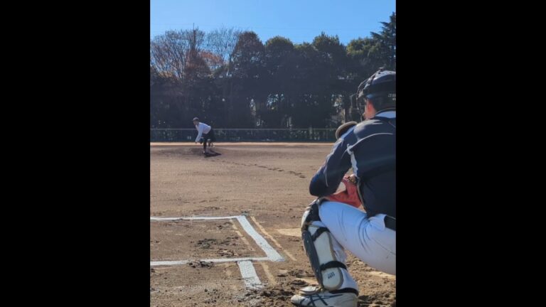 櫻井周斗  投球練習  2024.12.17