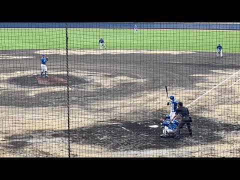 ファイターズ紅白戦「北浦竜次」と「水野達稀」の対戦 (沖縄名護キャンプ)