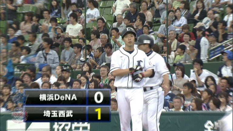 交流戦最終戦の西武ドーム沸かせる熊代の先制タイムリー！ 2013.06.16 L-DB