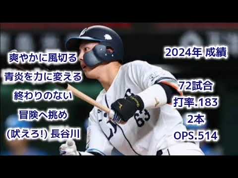 長谷川信哉・西武【1時間耐久】応援歌 広告なし 作業用 睡眠用 埼玉西武ライオンズ