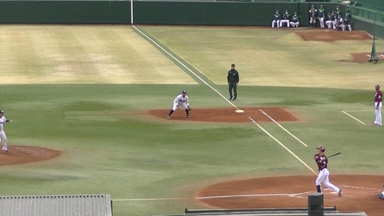 イーグルス無死二、三塁　和田恋　三振【東京ヤクルトスワローズ対東北楽天ゴールデンイーグルス イースタン2021年3月26日】