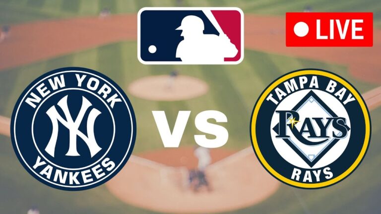 🔴Live：ニューヨークヤンキースvsタンパベイレイズ| MLBメジャーリーグ2025ライブマッチスコア