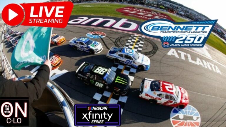 Bennett Transportation250。LiveNASCAR XFINITYシリーズ。プレイライブリーダーボードでプレイします