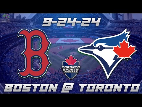 9-24-24ボストンレッドソックスvsトロントブルージェイズゲームオーディオ| MLB Live Streamcast＆Chat