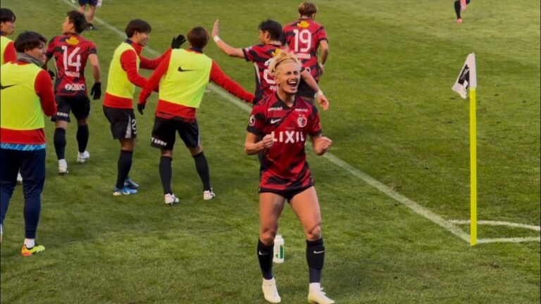 【鹿島アントラーズ】鈴木優磨の強烈シュートで東京Vに4ゴール目‼️ 鹿島vs東京V Jリーグ
