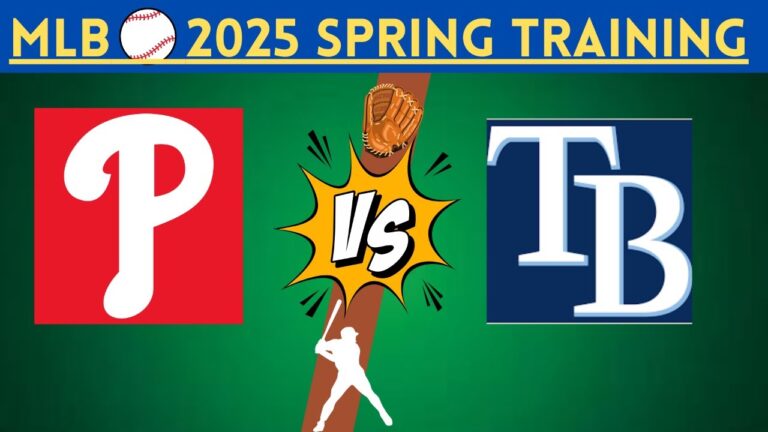 2025年春のトレーニング：フィラデルフィアフィリーズ @タンパベイレイズ#phillies #Rays