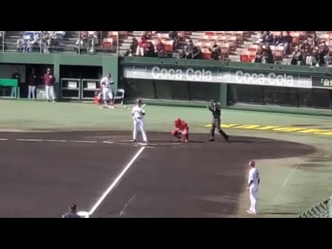 20240301　ここで島内♪　島内宏明 登場曲【｢海の家｣／TUBE】　2回ｳﾗ　東北楽天ｺﾞｰﾙﾃﾞﾝｲｰｸﾞﾙｽ@倉敷ﾏｽｶｯﾄｽﾀｼﾞｱﾑ･外野ﾚﾌﾄ ｵｰﾌﾟﾝ戦