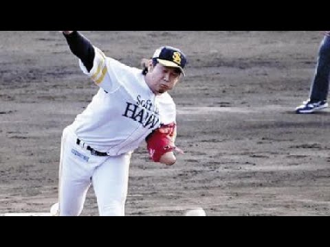 ソフトバンク杉山一樹、最速155キロ直球とフォークで1回無失点…練習試合「まだまだアピールする立場」 Daily news