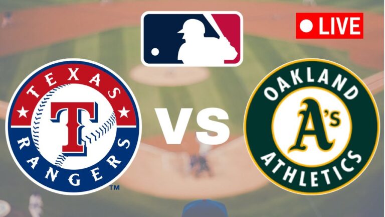 Live：Texas Rangers vs Athletics | MLBメジャーリーグ2025ライブマッチスコア