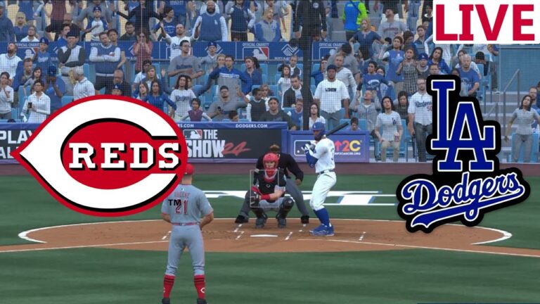 🔴Live🔴CincinnatiReds vs Los Angeles Dodgers /Baseball Spring Training /MLB Vivo /MLB The Show 2024