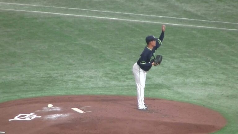 山本大貴2025の投球フォーム【読売ジャイアンツ対 ヤクルトスワローズ 2025年3月2日】