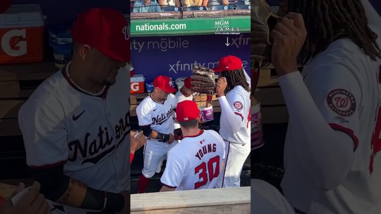 James Wood IMMEDIATELY Learned The Nats Hip Swivel 🕺