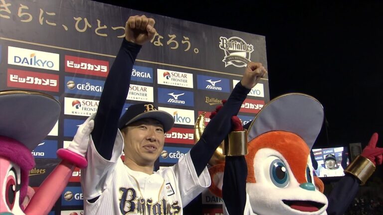 【プロ野球パ】エース対決に勝利！金子千尋のヒーローインタビュー 2014/05/23 Bs-C