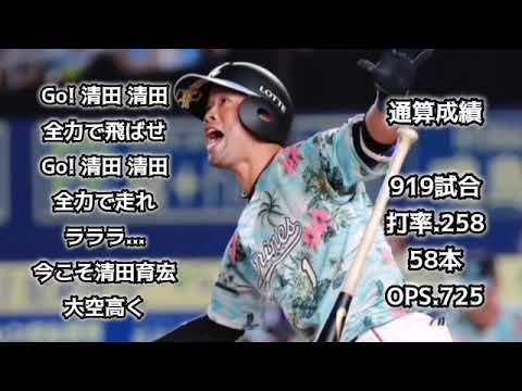 清田育宏【1時間耐久】応援歌 広告なし 作業用 睡眠用 ロッテ 千葉ロッテマリーンズ 大歓声