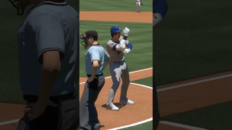 【mlb the show 24】面白パフォーマンス⁉️ part3 #ドジャース  #mlbtheshow #野球  #dodgers #baseball  #大谷翔平  #プロスピa