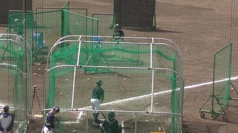 並木秀尊の打撃練習〜スワローズ沖縄キャンプ行ったよ2025年2月19日