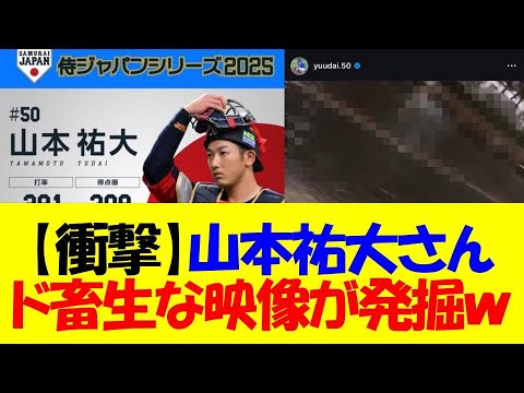 【衝撃】DeNA山本祐大さん、とんでもないド畜生映像が見つかってしまうwww
