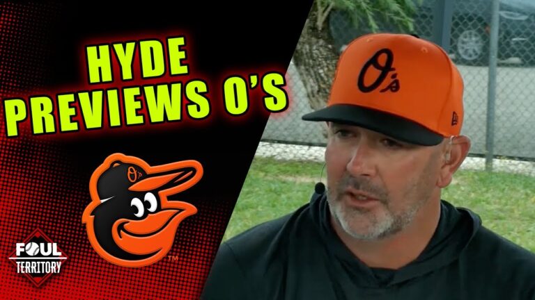 Orioles CampのBrandon Hyde、Jackson Holliday、ABSチャレンジシステム|ファウル領域