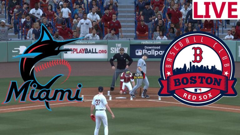 🔴live🔴miamiMarlinsvs Boston Red Sox / Spring Training2025 / / MLB The Show