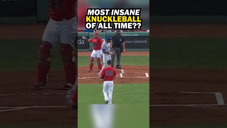 史上最も非常識なナックルボール？ #mlb
