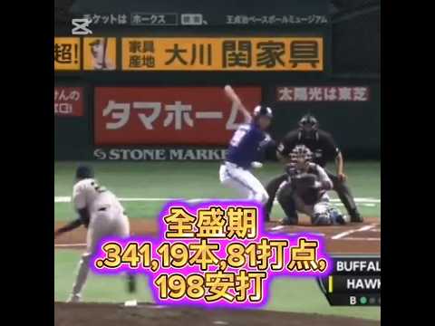 長谷川勇也の全盛期 #ソフトバンクホークス #プロ野球 #ホームラン #長谷川勇也