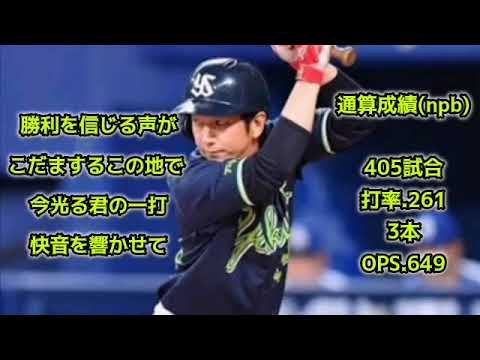 今浪隆博【1時間耐久】応援歌 広告なし 太田賢吾流用 作業用 睡眠用 東京ヤクルトスワローズ