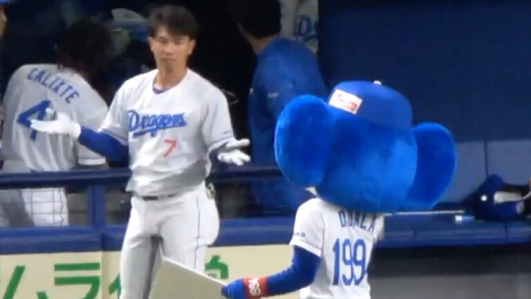 ドアラ　村松と岡林載ってる　福永載って…ない　中日ドラゴンズVS横浜DeNAベイスターズ　2025/03/01