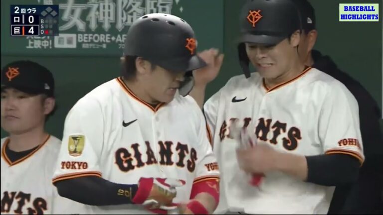 3月21日 巨人 vs ロッテ.  巨人甲斐拓也 ホームラン ! ~ プロ野球トップオープン戦 2025