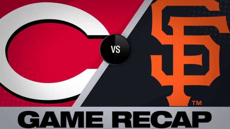 5/10/19: Castillo, Senzel lead the Reds past Giants