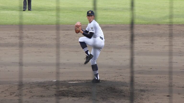 北海高校井平投手　20180528北海対釧路明輝