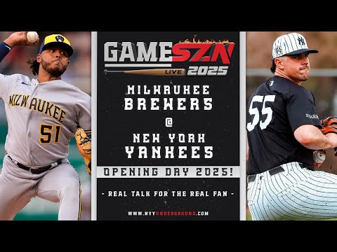 Gameszn Live：Milwaukee Brewers @ New York Yankees-初日2025