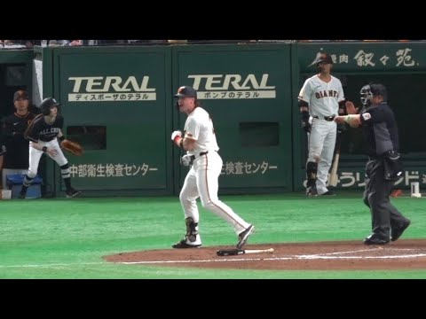 キャベッジ ガチギレ！デッドボールを受けるもオスナがキャベッジの笑顔を取り戻す。読売ジャイアンツ　2025.3.28 東京ドーム