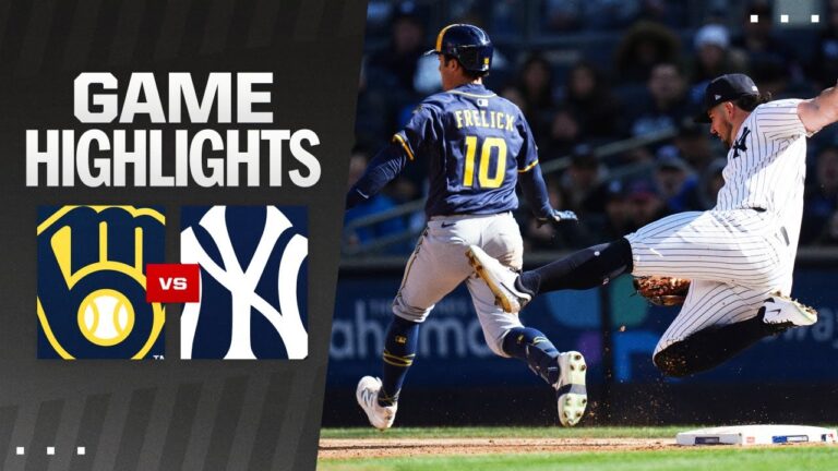 Brewers vs. Yankees Game Highlights (3/27/25) | MLB Highlights