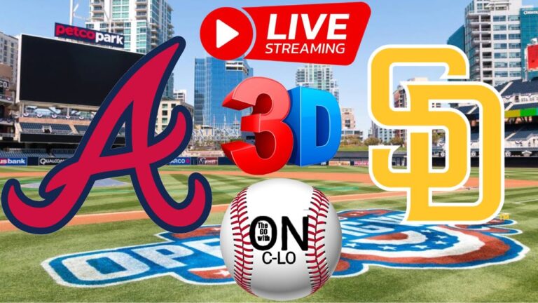 Atlanta Braves vs San Diego Padres。ライブMLB野球、プレイバイプレイ、3Dプレゼンテーションなど！