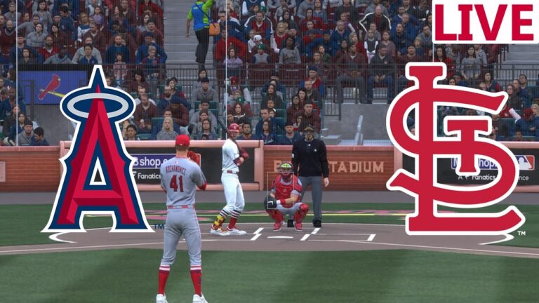 🔴Live🔴LosAngeles Angels vs St Louis Cardinals /MLB Season /MLB The Show 25