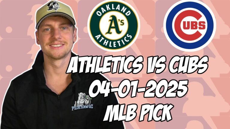 オークランドアスレチックスvsシカゴカブス4/1/25 MLBピック＆予測| MLBベットのヒント
