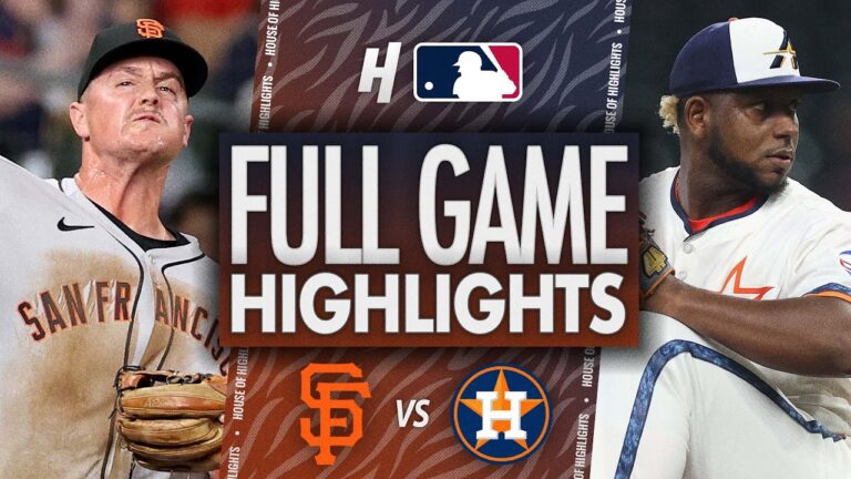 San Francisco Giants vs Houston Astros - FULL GAME HIGHLIGHTS | March 31, 2025 MLB Season