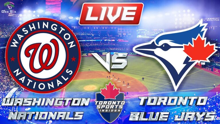 ワシントンナショナルズvsトロントブルージェイズライブストリームゲームオーディオ| MLB Live Streamcast＆Chat