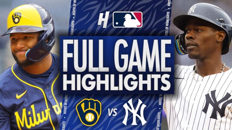 Milwaukee Brewers vs New York Yankees - FULL GAME HIGHLIGHTS | March 30, 2025 MLB Opening Week