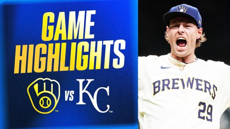Royals vs. Brewers Game Highlights (4/1/25) | MLB Highlights