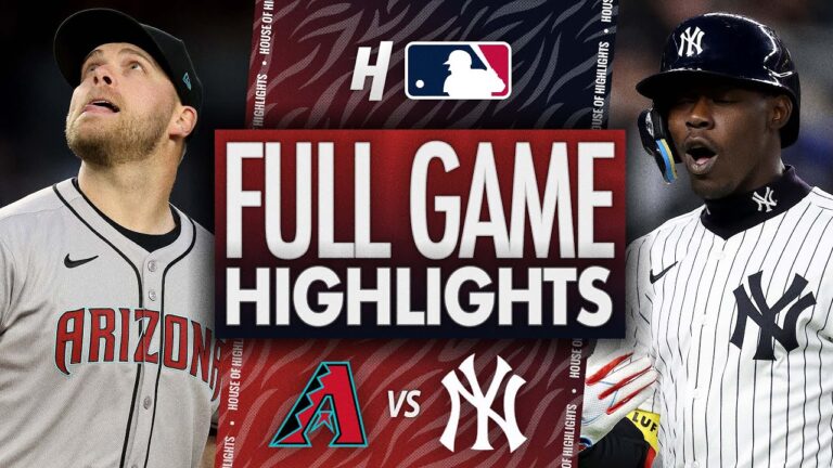 アリゾナダイヤモンドバックス対ニューヨークヤンキース - フルゲームのハイライト| 2025年4月1日MLBシーズン