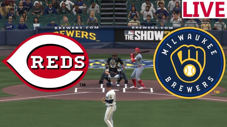 🔴live🔴CincinnatiReds vs Milwaukee Brewers 4月4日// MLB Openinig Week/MLB The Show 25