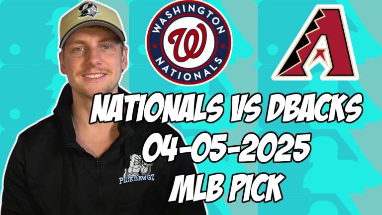 ワシントンナショナルズ対アリゾナダイヤモンドバックス4/5/25 MLBピック＆予測| MLBベットのヒント