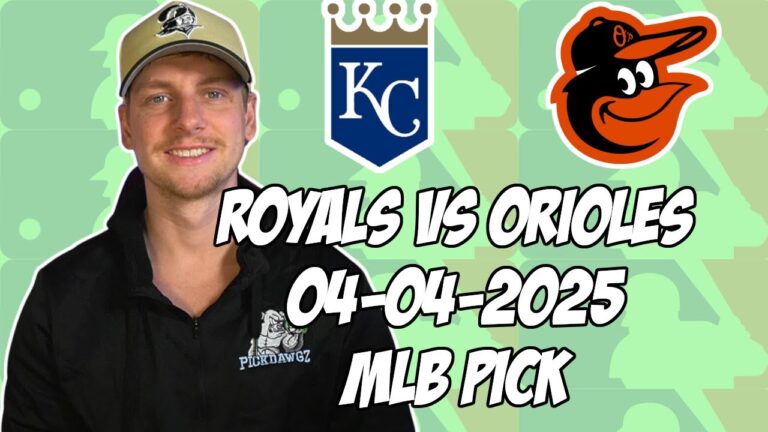 ボルチモアオリオールvsカンザスシティロイヤルズ4/4/25 MLBピック＆予測| MLBベットのヒント