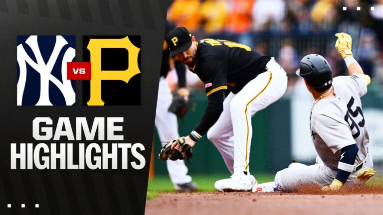Yankees vs. Pirates Game Highlights (4/4/25) | MLB Highlights