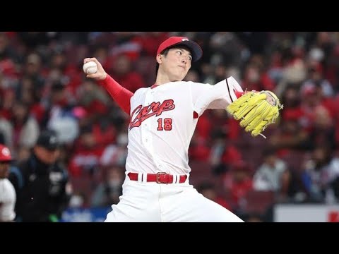 【広島】森下暢仁　エースの自覚で新球マスター　その名は「スプリットカット」Tokiyo info tv