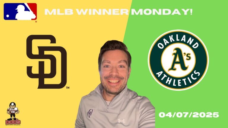MLBピックと予測 - サンディエゴパドレスvsオークランドアスレチックス、4/7/25無料のベストベット＆オッズ