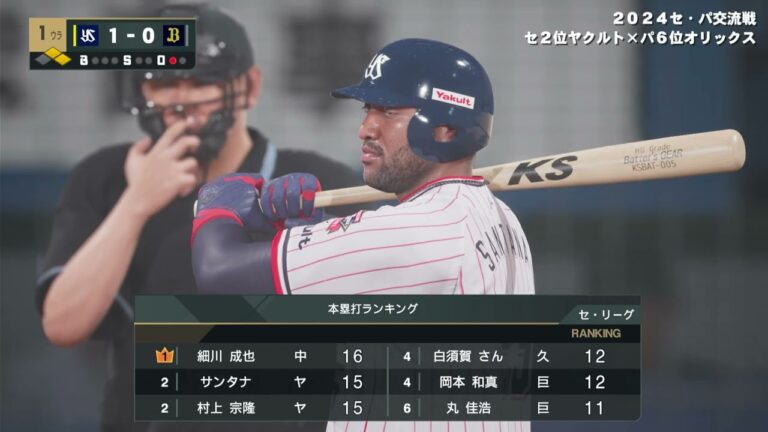 ヤクルトスワローズ　vs　オリックス　１回戦　応援曲付き　24 5 28